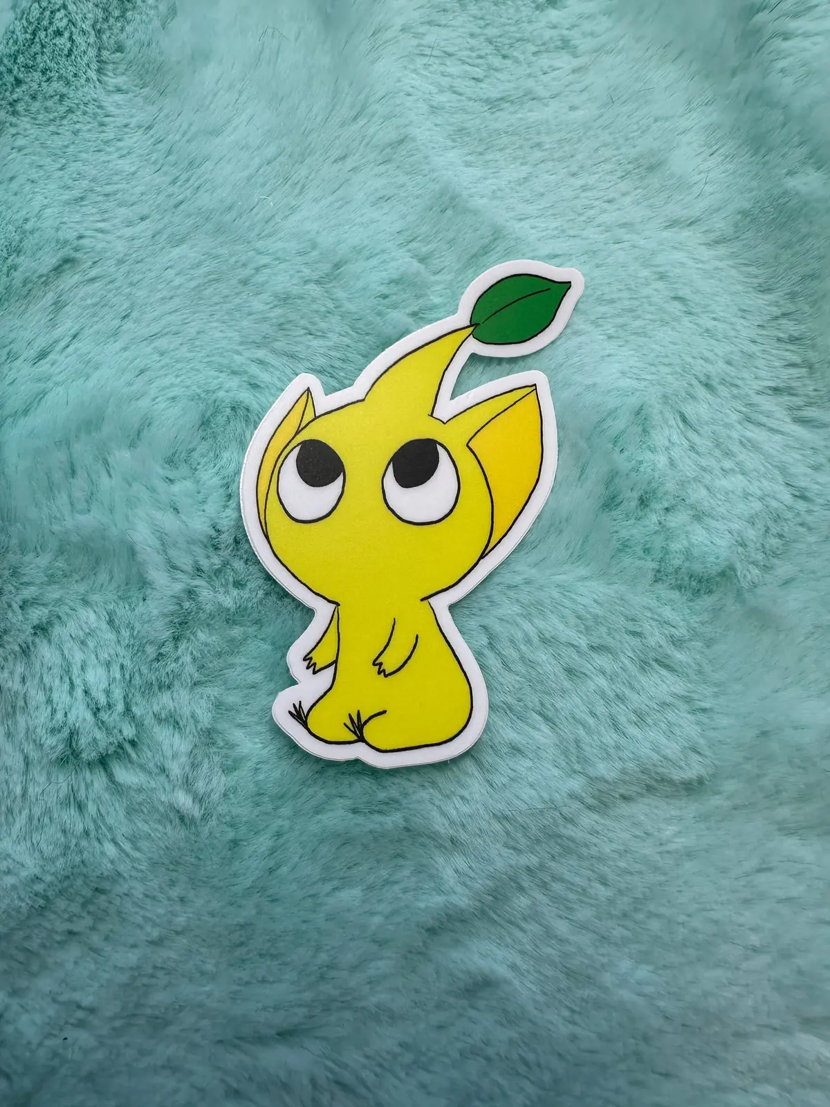 Yellow Tiny Helper Sticker 1
