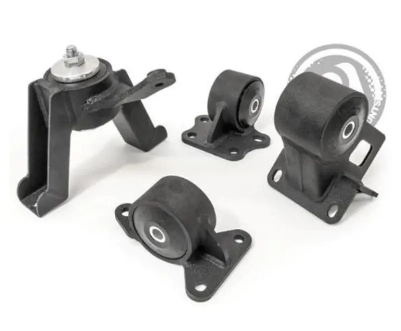 Innovative Motor Mount Kit For 2000–2005 Toyota Mr2 Spyder – Black Steel Brackets With 60A Durometer Polyurethane Bushings 1