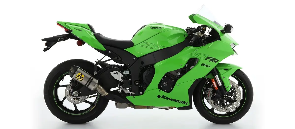 Arrow Titanium Racing Indy Slip-On Exhaust With Removable Db Killer – Compatible With 2021+ Kawasaki Zx-10R & Zx-10Rr 1