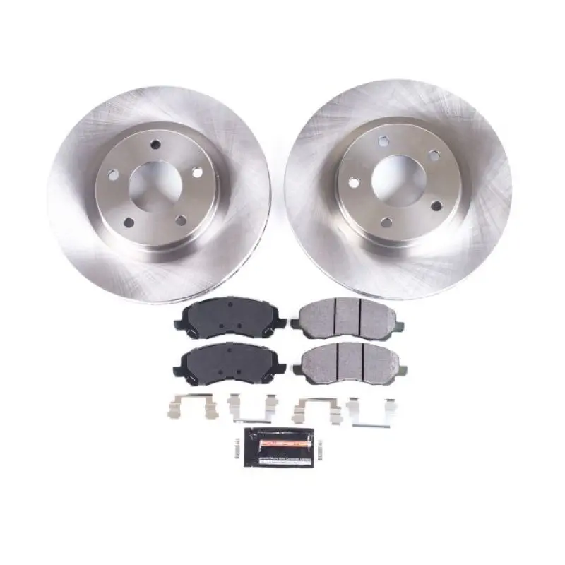 Power Stop Autospecialty Front Brake Kit For 2011–2014 Chrysler 200 1