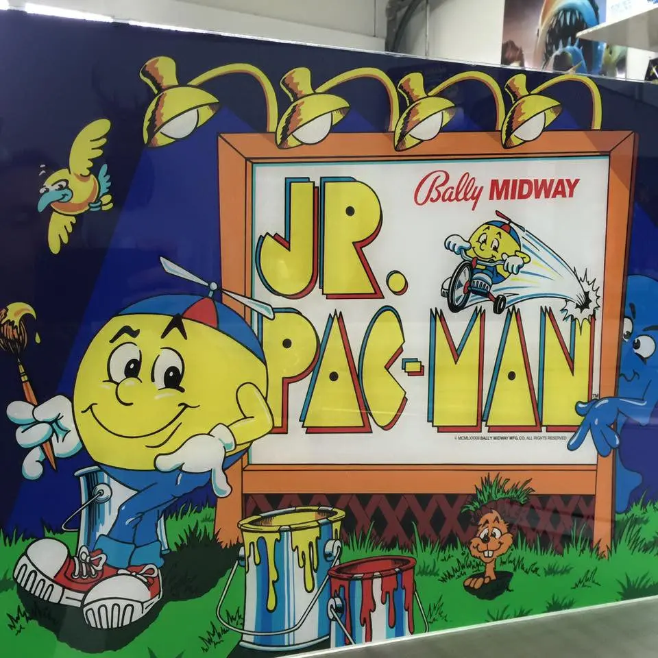 Jr Pac Man Marquee 1