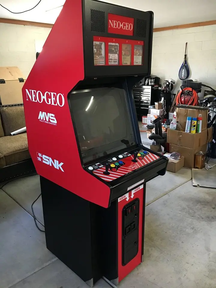Neo Geo Big Red 4 Slot Full Art Kit Mvs2-4 1