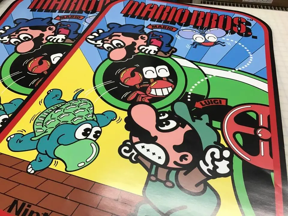 Mario Brothers Side Art 1