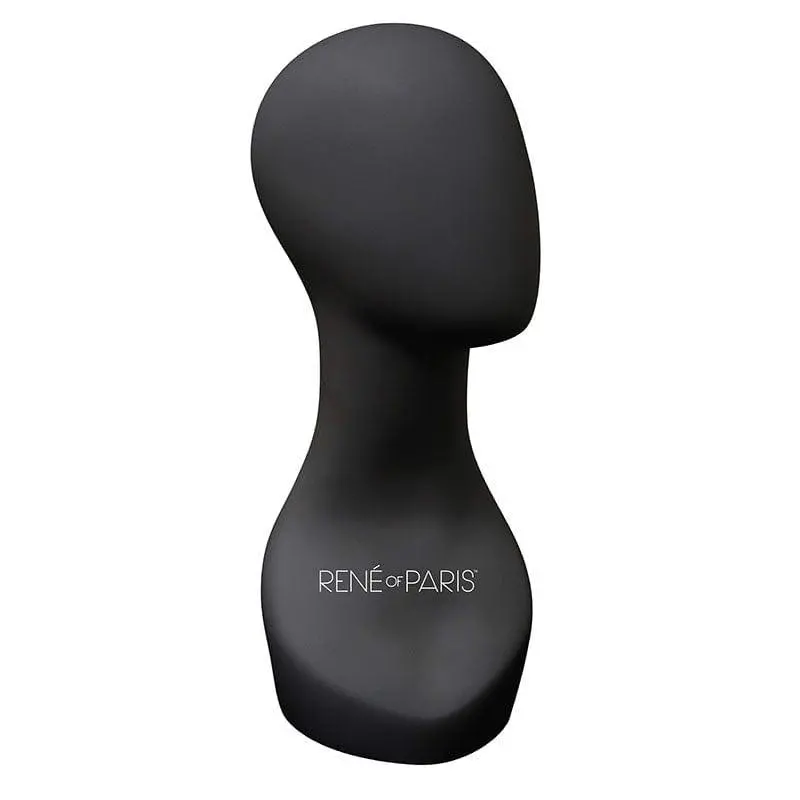 18" Black Mannequin W/ Logo By Rene Of Paris 1