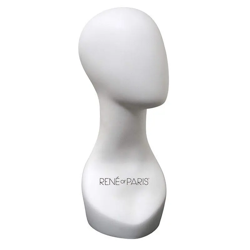 18" White Mannequin W/ Logo By Rene Of Paris 1
