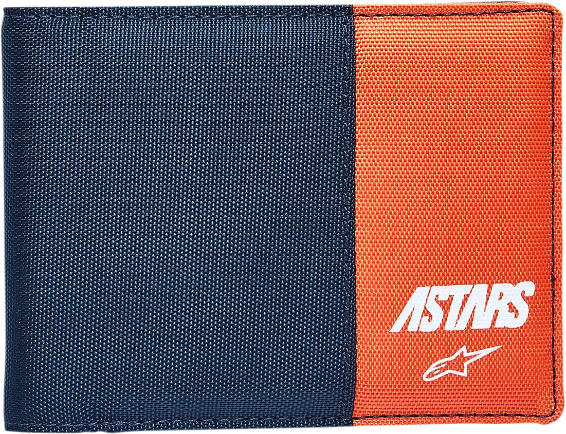 Alpinestars Mx Wallet In Navy/Orange (Model 1230926347032) 1