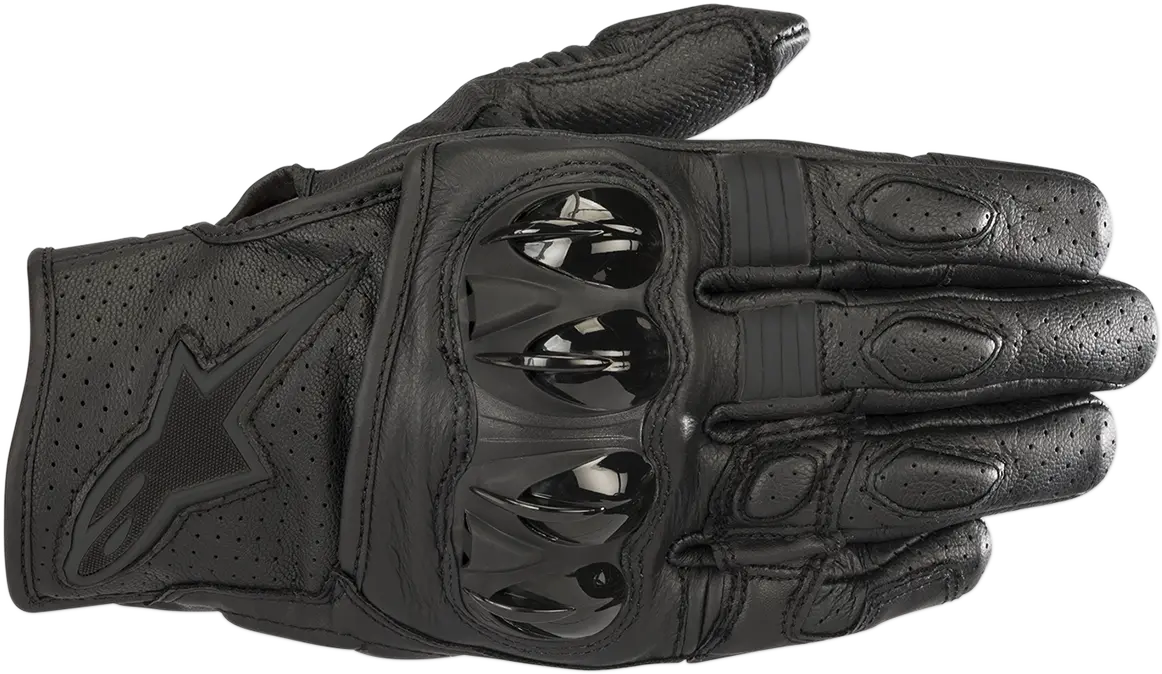Alpinestars Celer V2 Perforated Motorcycle Gloves – Black, Size Large (3567018-1100-L) 1