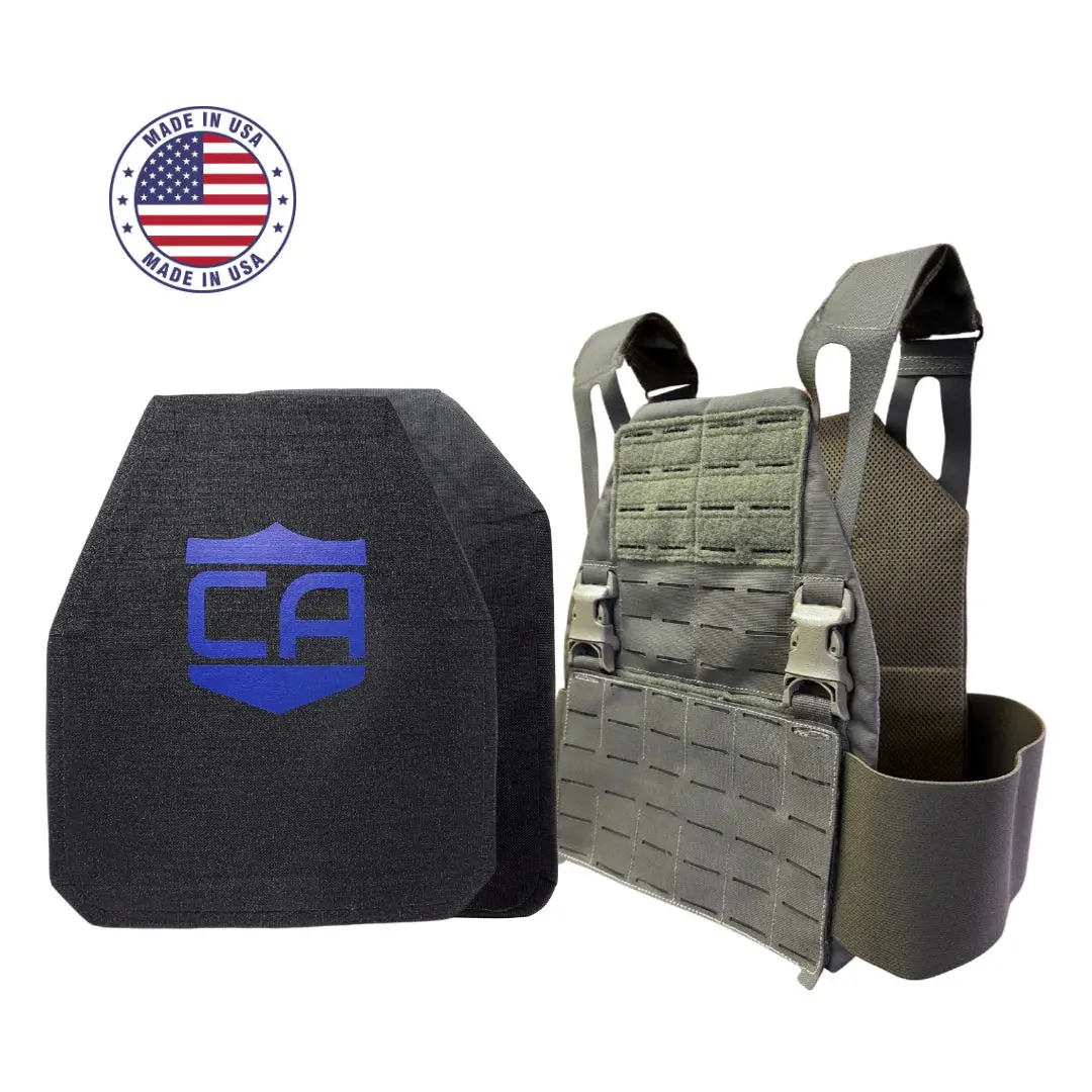 Caliber Armor Nij Certified Level Iv Body Armor Package With Dv8 Plate Carrier 1