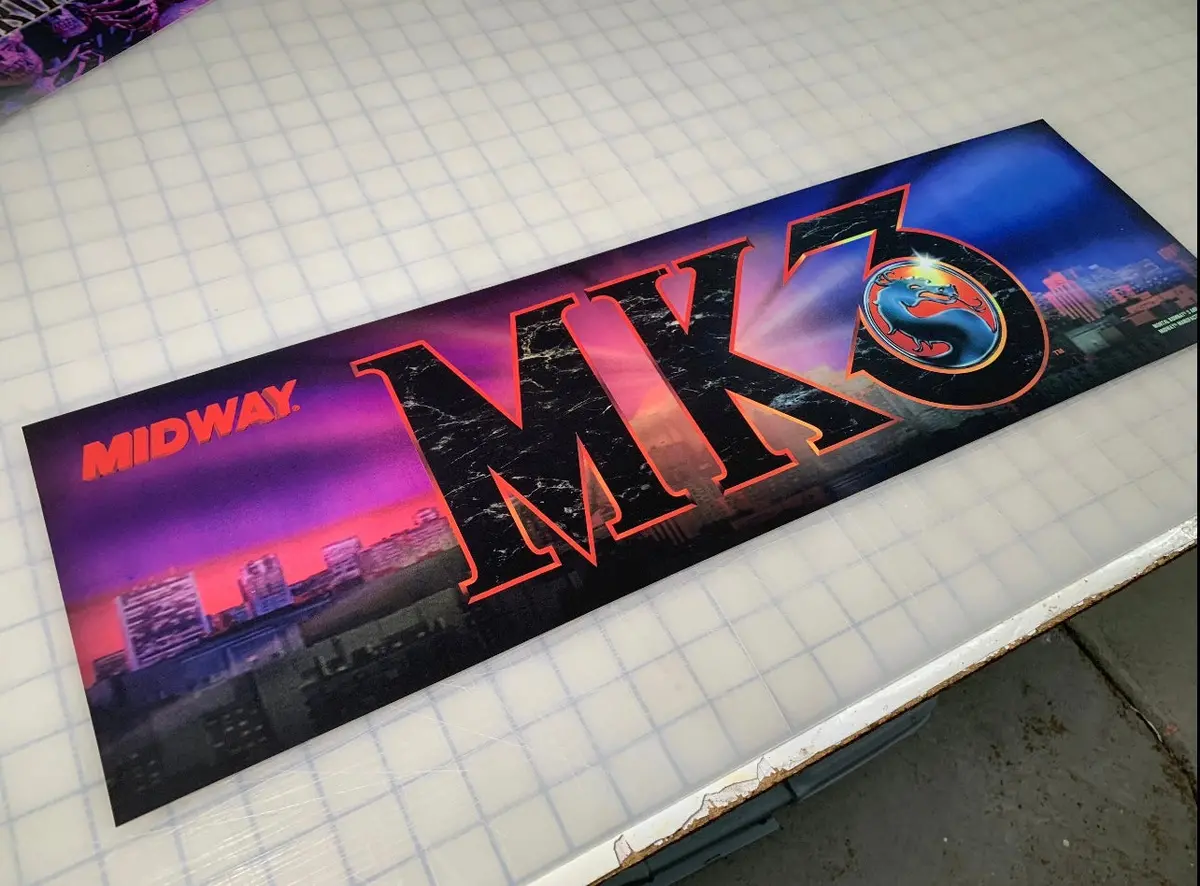 Arcade 1Up Mk3 Marquee For 30Th And Deluxe Model 1