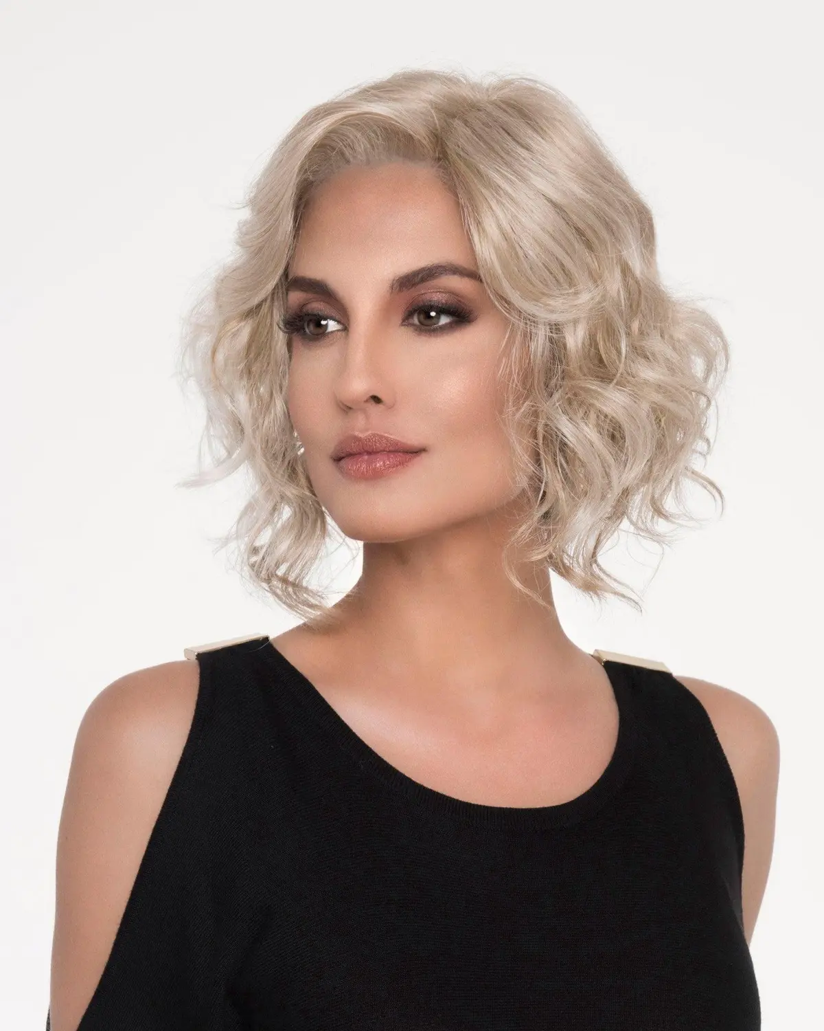 Harper Wig By Envy | Synthetic (Lace Front Mono Part) 1