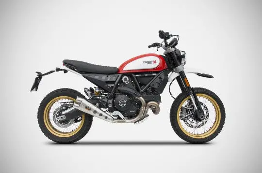 Zard Premium Slip-On Exhaust For Ducati Scrambler Desert Sled (2017–2020) – Model Zd795 1