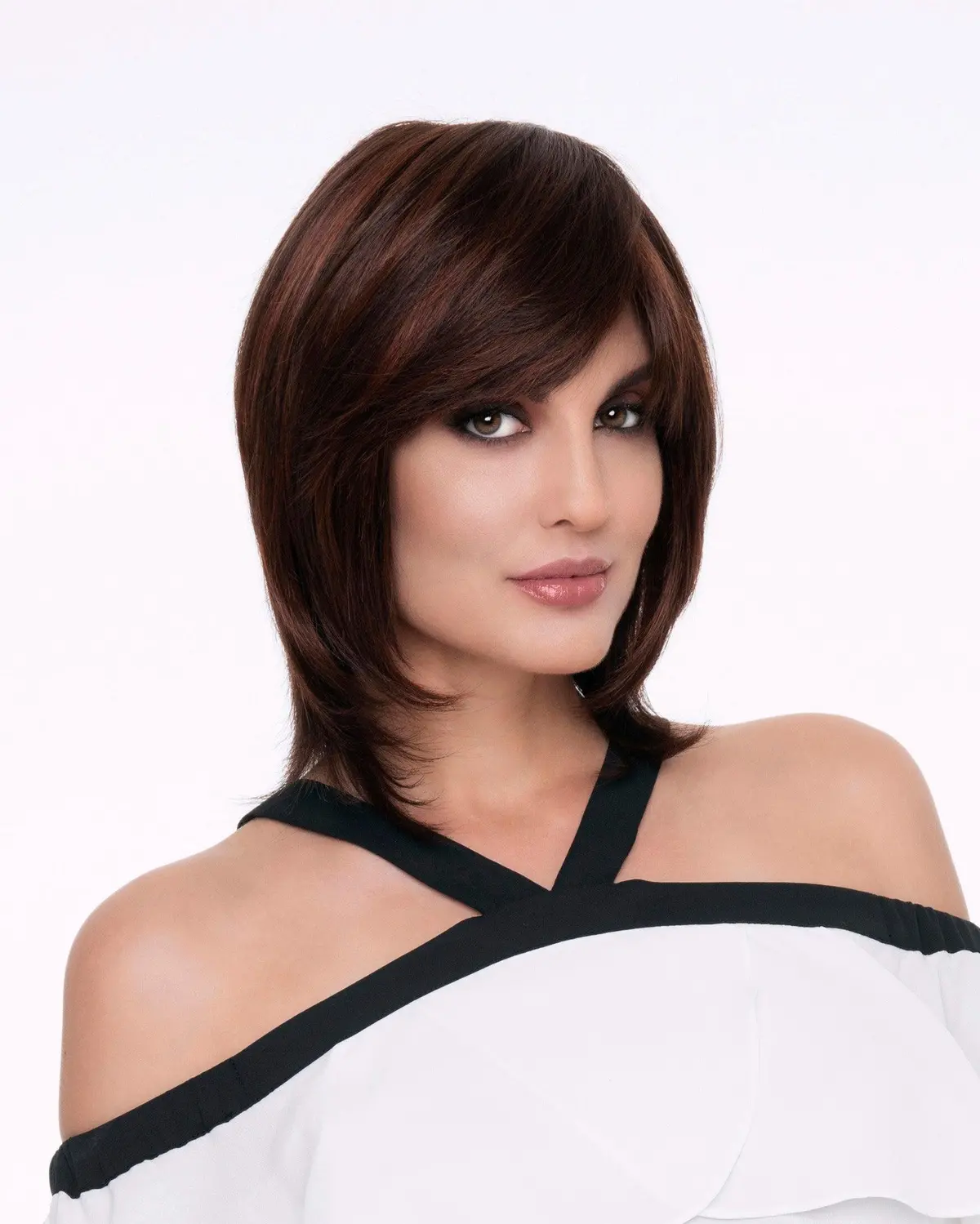 Grace Wig By Envy | Human Hair Blend (Hand-Tied Mono Top) 1