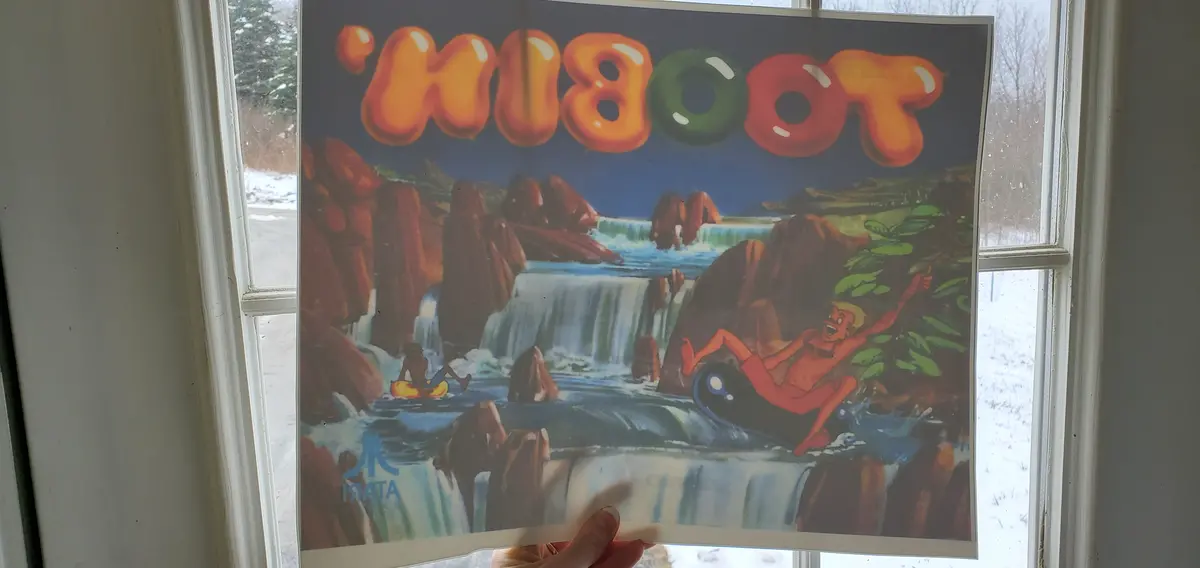 Toobin Reverse Marquee Print Only- Blemishville 1
