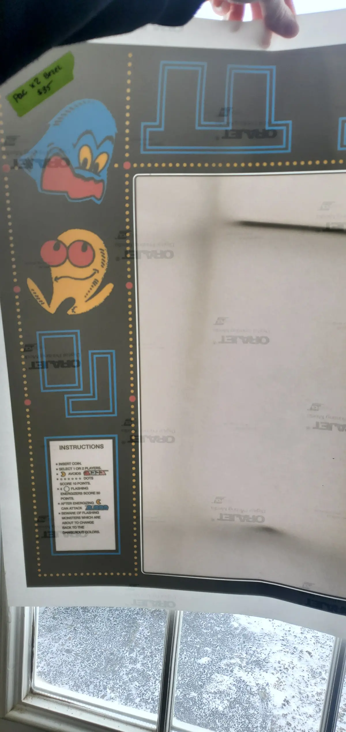 Pacman Reverse Bezel Prints- Blemihsville 1
