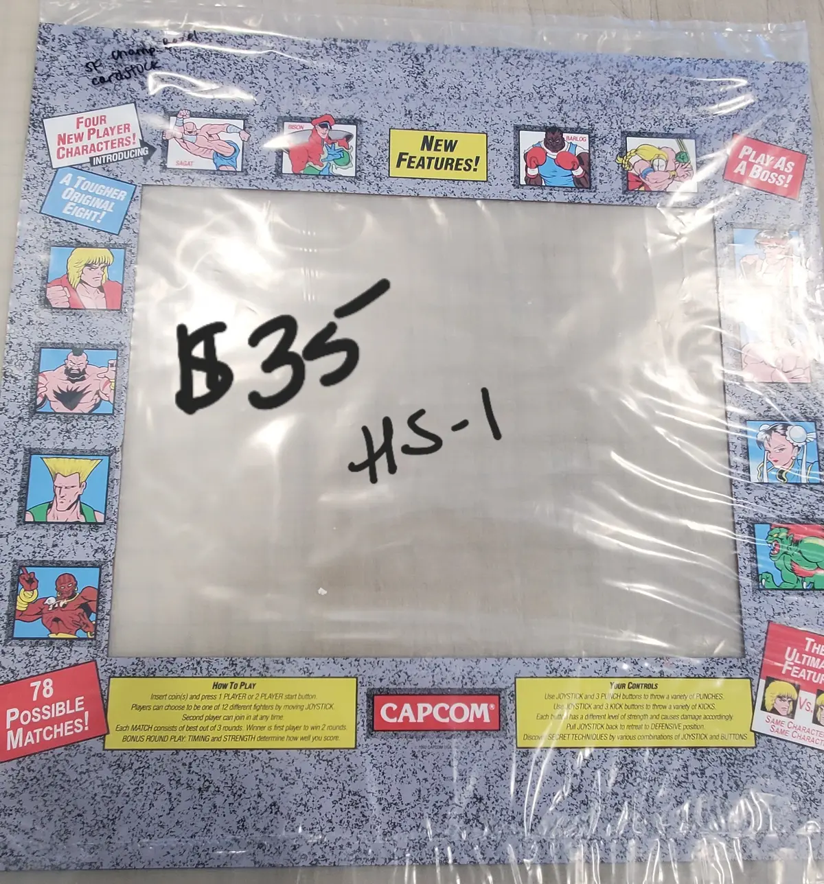Street Fighter 2 Champion Edition Bezel- Blemishville 1