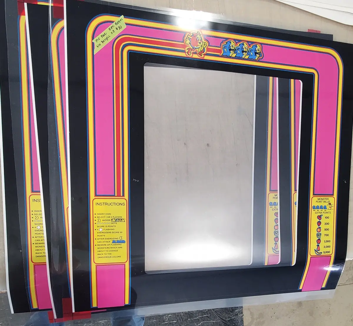 Ms Pacman Bezel- Blemishville 1