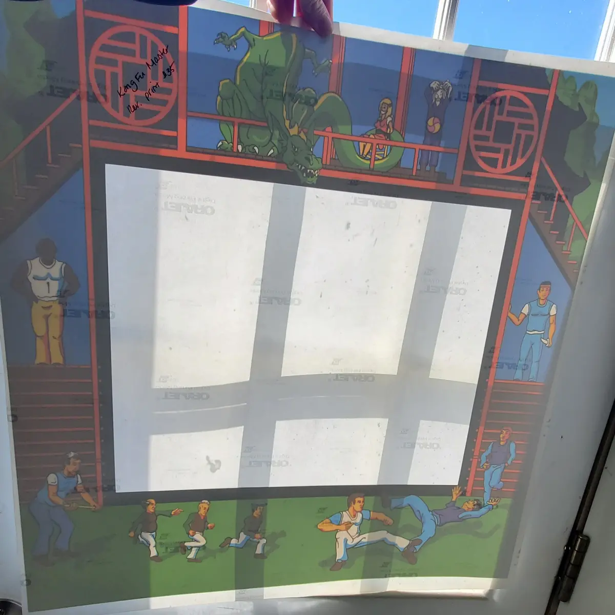 Kung Fu Master Bezel- Blemishville 1