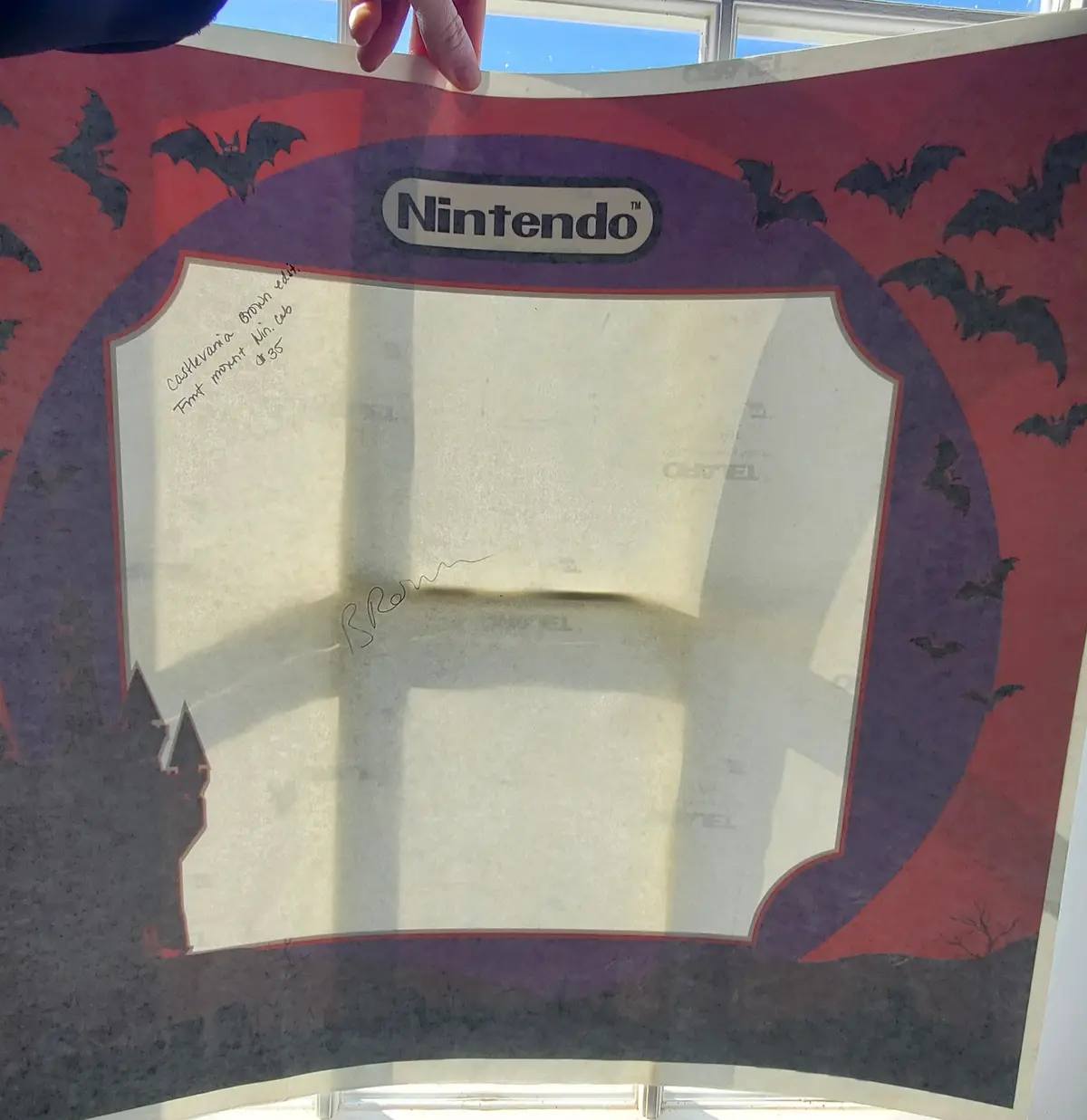 Castlevania Brown Edition Bezel- Blemishville 1