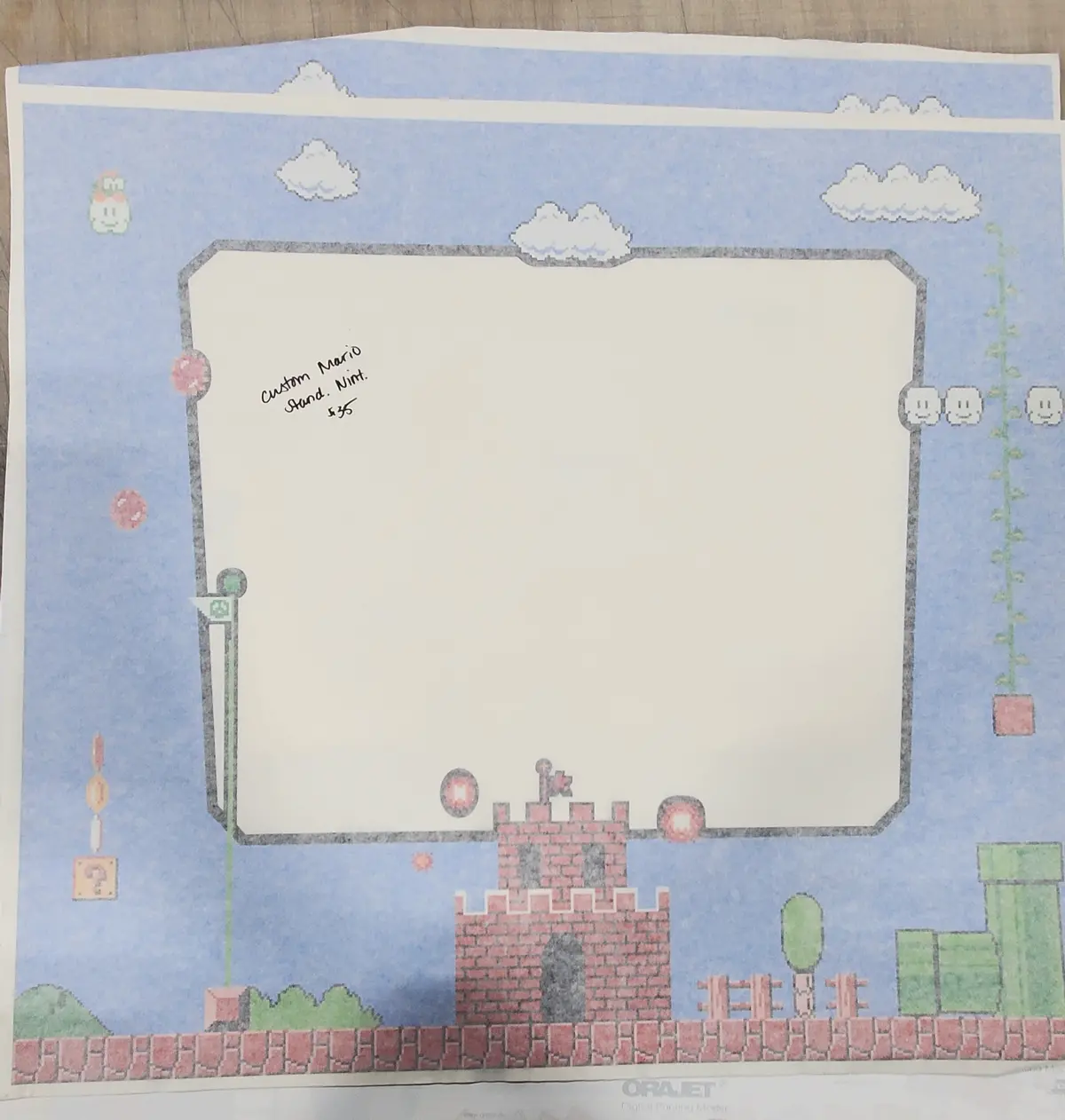 Custom Super Mario Brothers Bezel- Blemishville 1