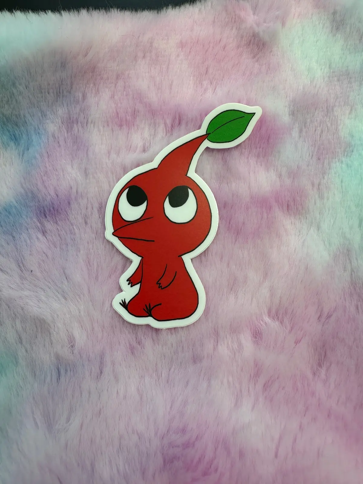 Red Tiny Helper Sticker 1