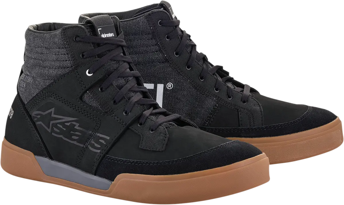 Alpinestars Akio Motorcycle Shoes – Black, Size Us 10.5 (Eu 44) 1