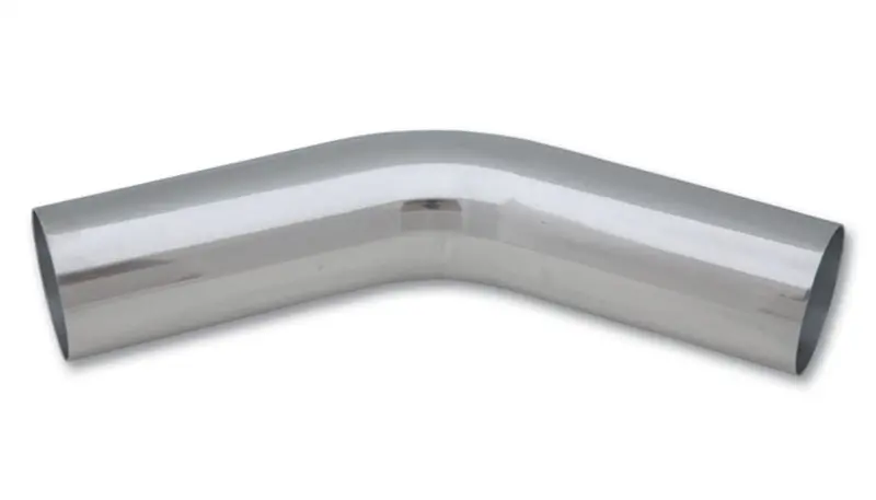 Vibrant 4-Inch Od Polished Aluminum Tubing – 45° Bent Universal Fit 1