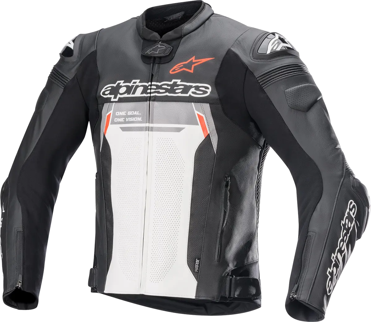 Alpinestars Missile Ignition V2 Textile Motorcycle Jacket – Black/White, Us 50 / Eu 60 (3100222-12-60) 1