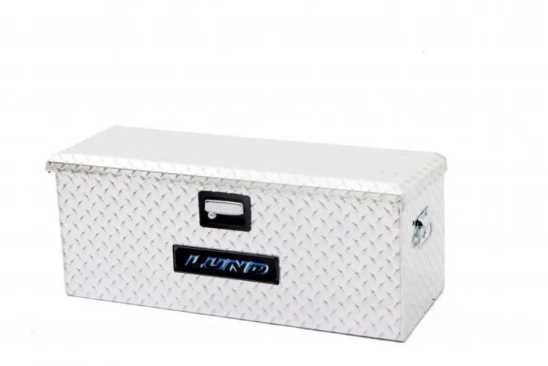 Lund Universal Aluminum Flush-Mount Truck Box – Bright Finish 1