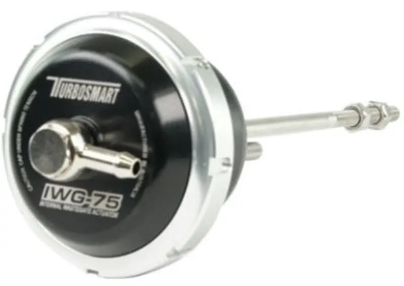 Turbosmart Iwg75 Universal Internal Wastegate Actuator – M6 Mount, 140Mm Rod, 10 Psi, Black 1
