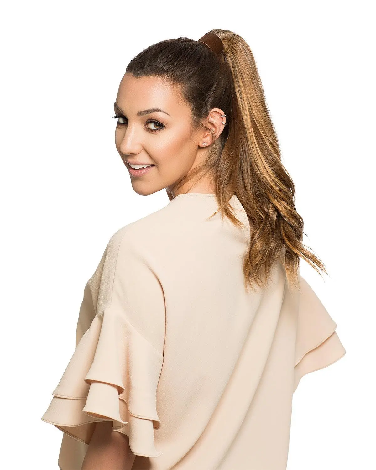 304B Pony Spring H By Wigpro: Human Hair Piece 1