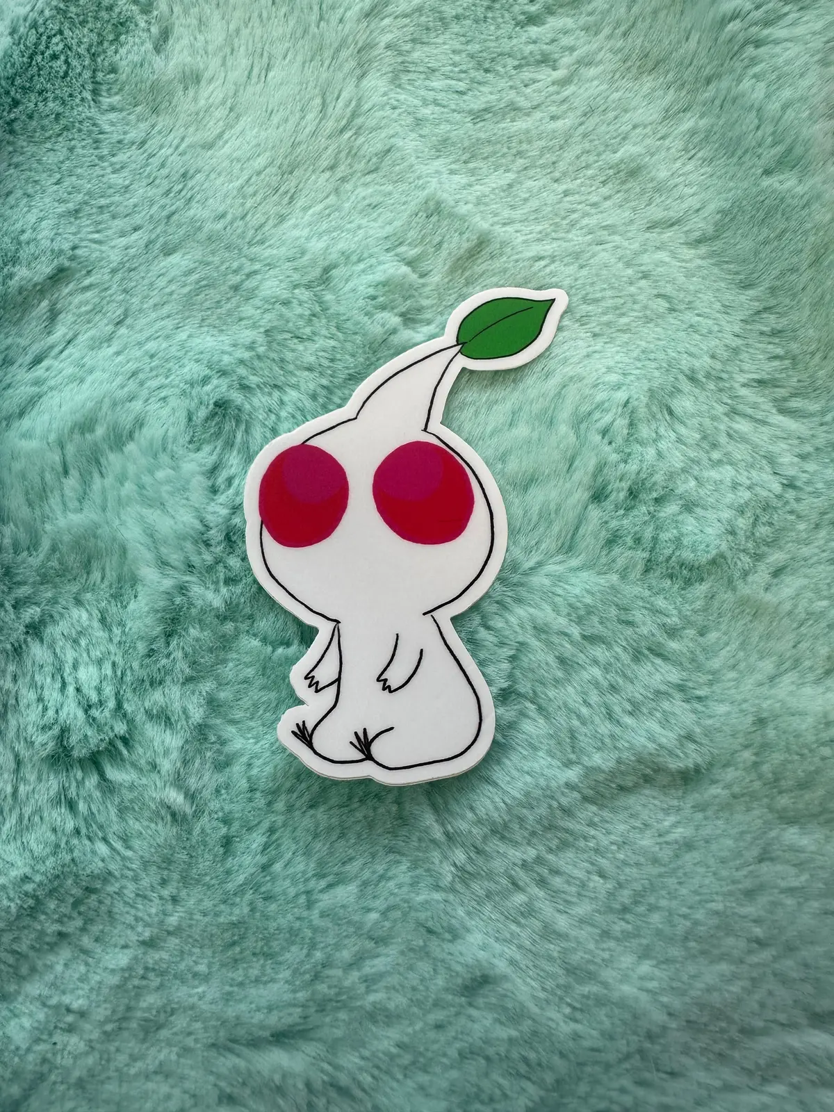 White Tiny Helper Sticker 1