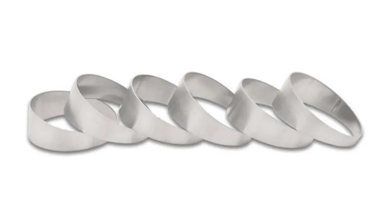 Vibrant Performance 1.5” Od T304 Stainless Steel Pie Cut Exhaust Sections – Set Of 6 1