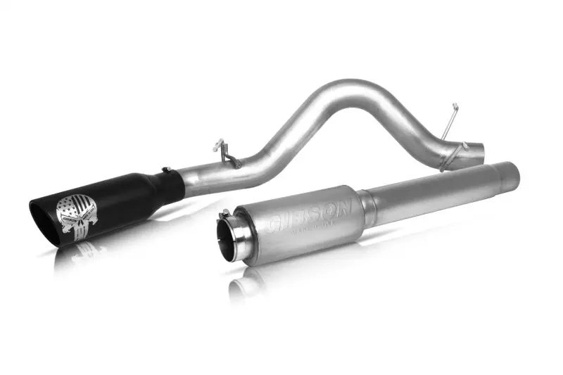 Gibson Patriot Skull Series Cat-Back Exhaust For 2011–2014 Ford F-150 Lariat 3.5L – 4-Inch Stainless Steel 1