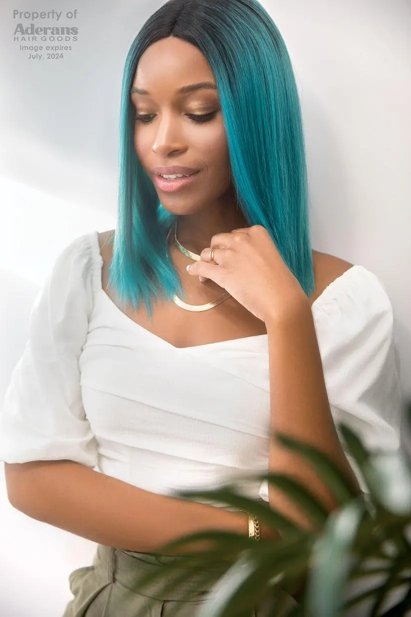 Ensley Topper Wig By Rene Of Paris | Heat Friendly Synthetic Lace Front 1