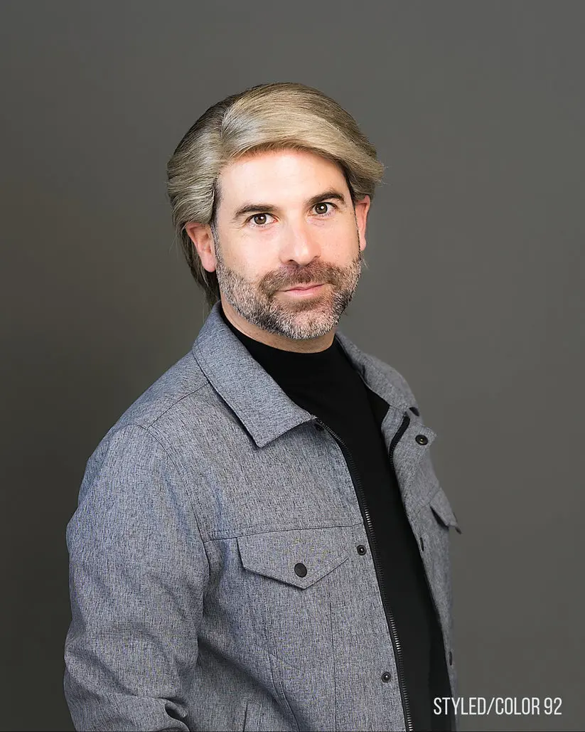 421 Apollo By Wigpro: Mens Human Hair Wig 1