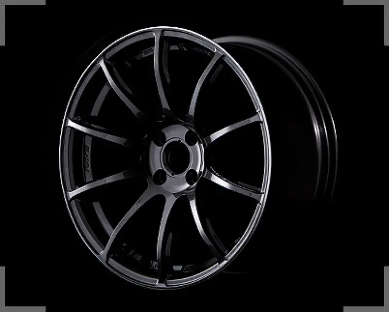 Gram Lights 57Transcend Alloy Wheel – 18X9.5 Inches, +38Mm Offset, 5X114.3Mm Bolt Pattern, Super Dark Gunmetal Finish 1