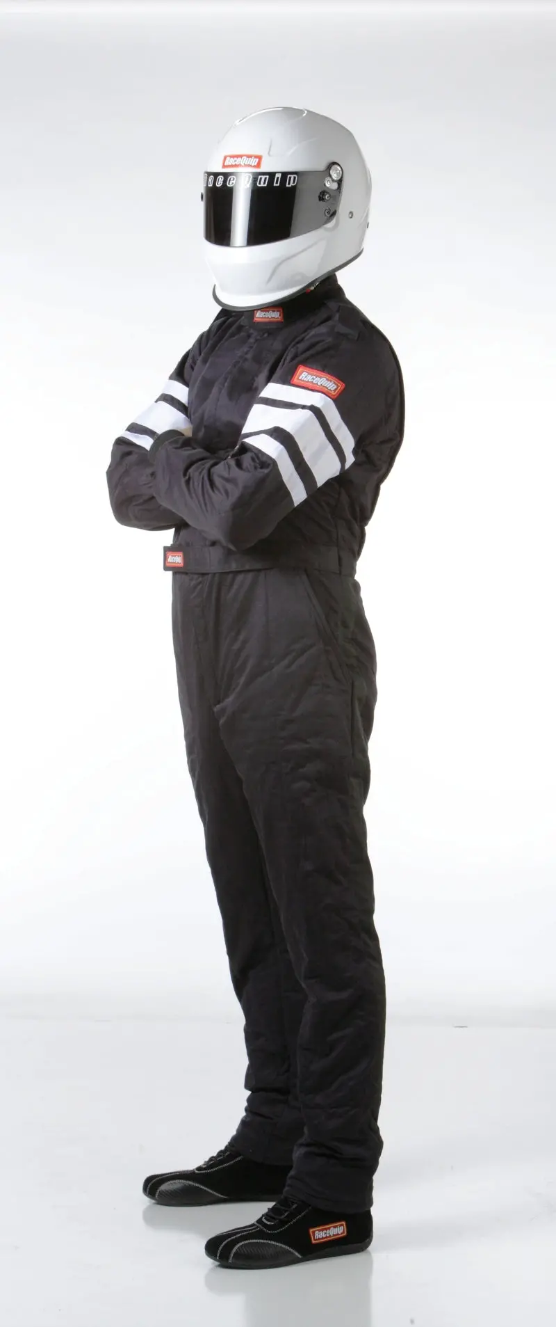 Racequip Sfi-5 Rated Racing Suit – Black, Size 2Xl 1