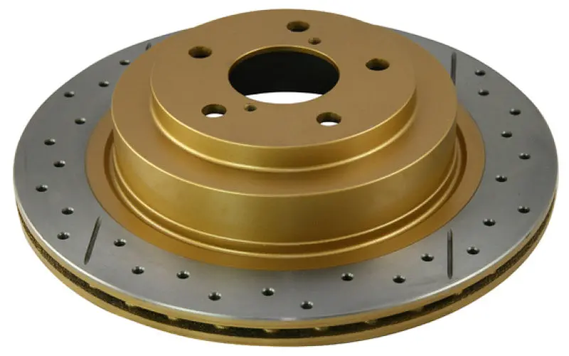 Dba Street Series Rear Brake Rotors – Drilled & Slotted, For 2006–2007 Subaru Wrx And 2005–2008 Legacy Gt 1