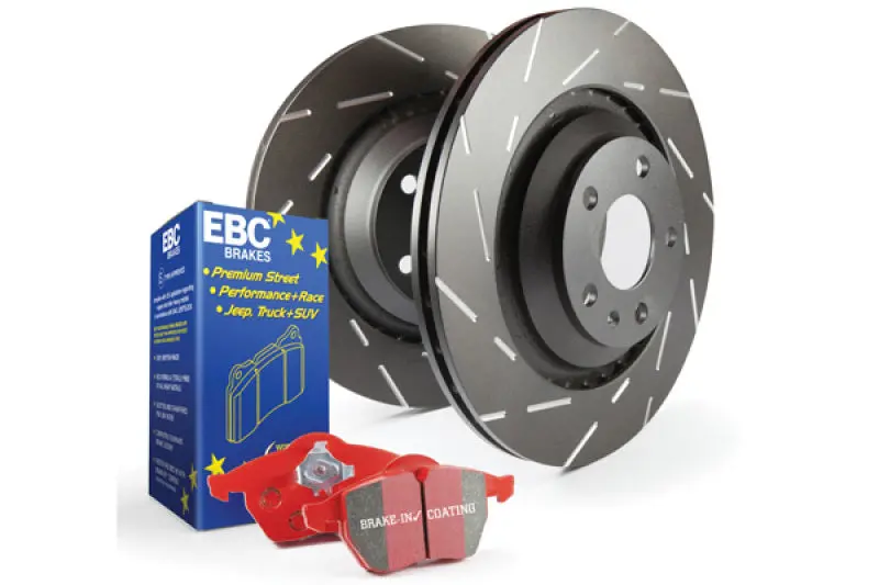 Stage 4 Brake Upgrade Kit – Redstuff Pads And Usr Drilled/Slotted Rotors 1