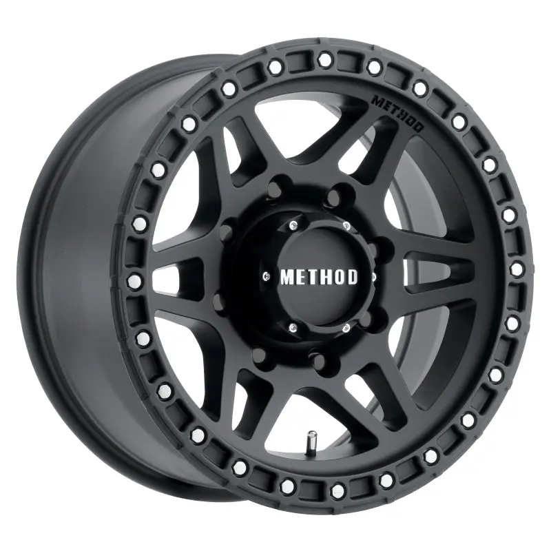 Method Mr312 Matte Black Alloy Wheel – 17X8.5 Inch, 8X180 Bolt Pattern, Zero Offset, 130.81Mm Center Bore 1