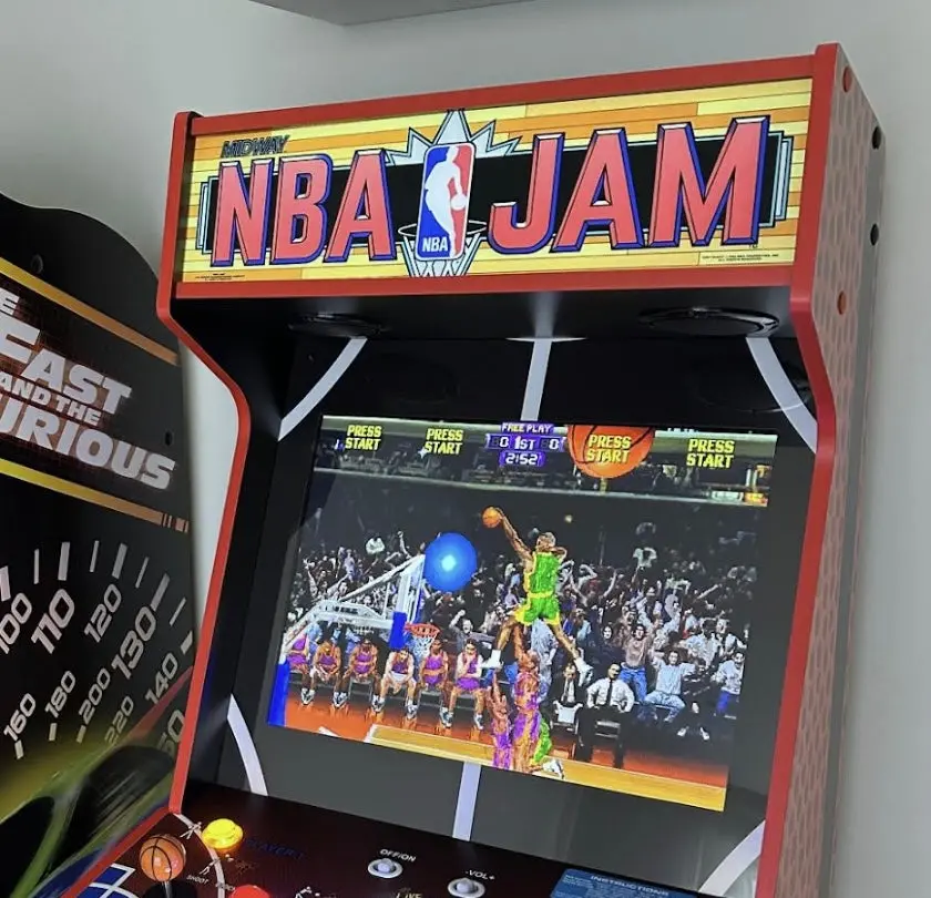Arcade 1Up Nba Jam Marquee For Deluxe Cabinet 1