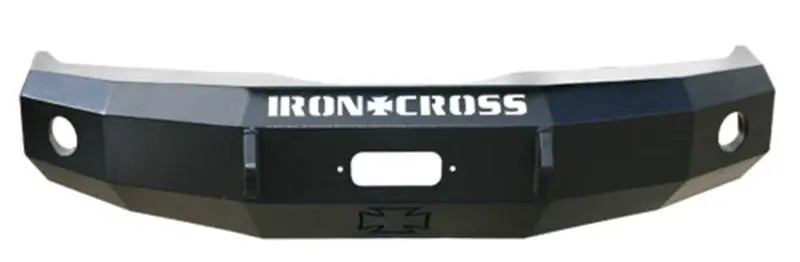Iron Cross Heavy-Duty Winch Bumper – Primer-Coated Front Bumper For 2007–2013 Toyota Tundra Base Models 1