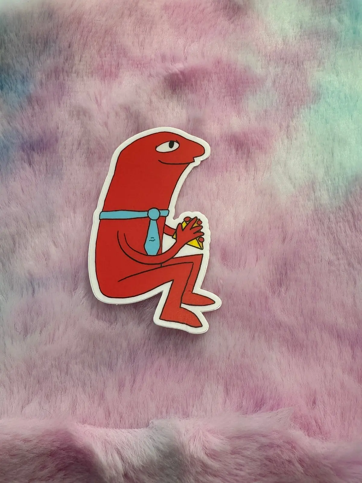 Happy Cheese Grip Alan Sticker 1