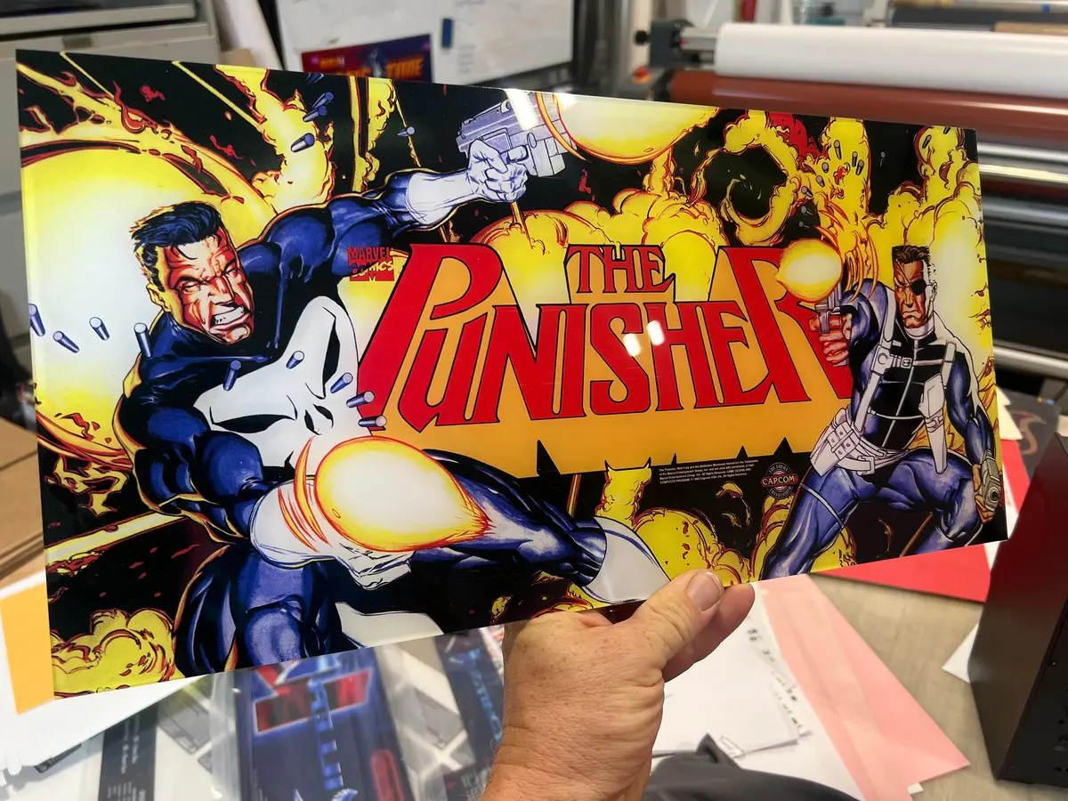 Arcade 1Up Punisher - For Big Blue Marquee 1