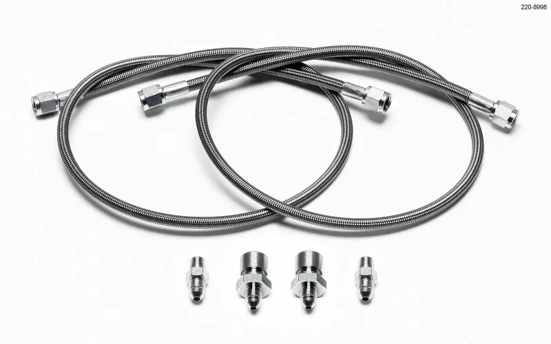 Wilwood Flexline Hydraulic Brake Line Kit – Designed For 1999–2006 Gm 1500/2500 Truck Calipers 1