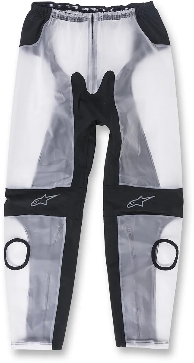 Alpinestars Racing Rain Pants – Waterproof, Black/Clear Finish, Size Xl (3224917-01-Xl) 1
