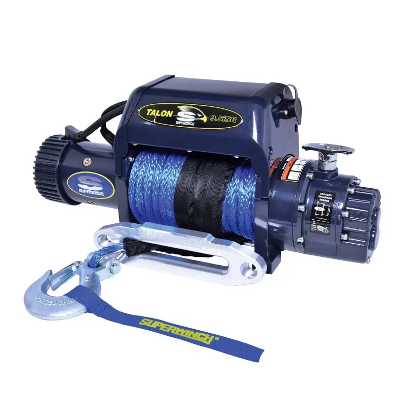 Superwinch Talon 9.5Isr Winch – 9,500 Lb Capacity, 12V Dc, 3/8" X 80' Synthetic Rope 1