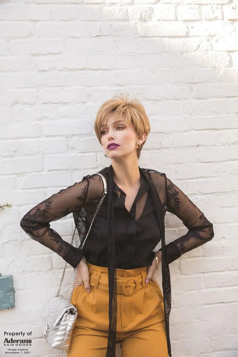 Modern Topper Wig By Rene Of Paris | Synthetic (Machine Made) 1