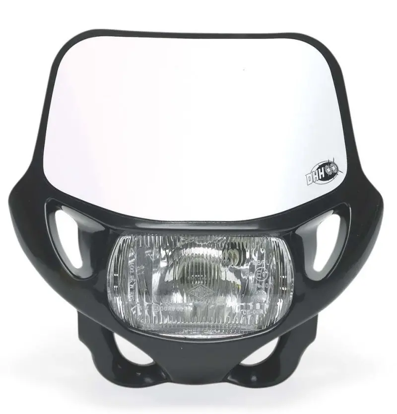 Acerbis Dhh Ce-Approved Led Headlight – 12V/35W, Black Housing, Dot Compliant 1