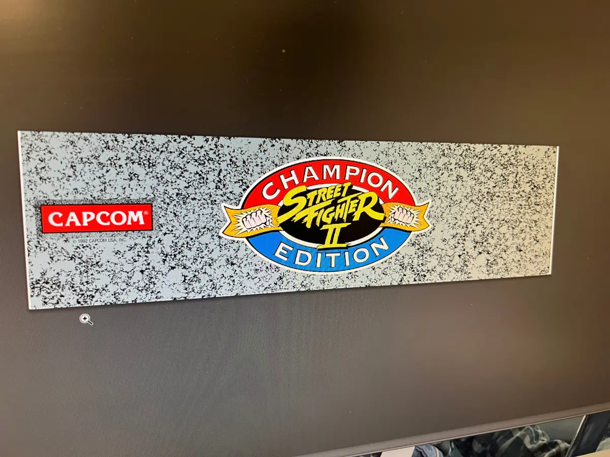 Street Fighter Yoga Flame Edition Marquees 2